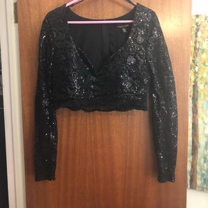 Two piece short floral dress